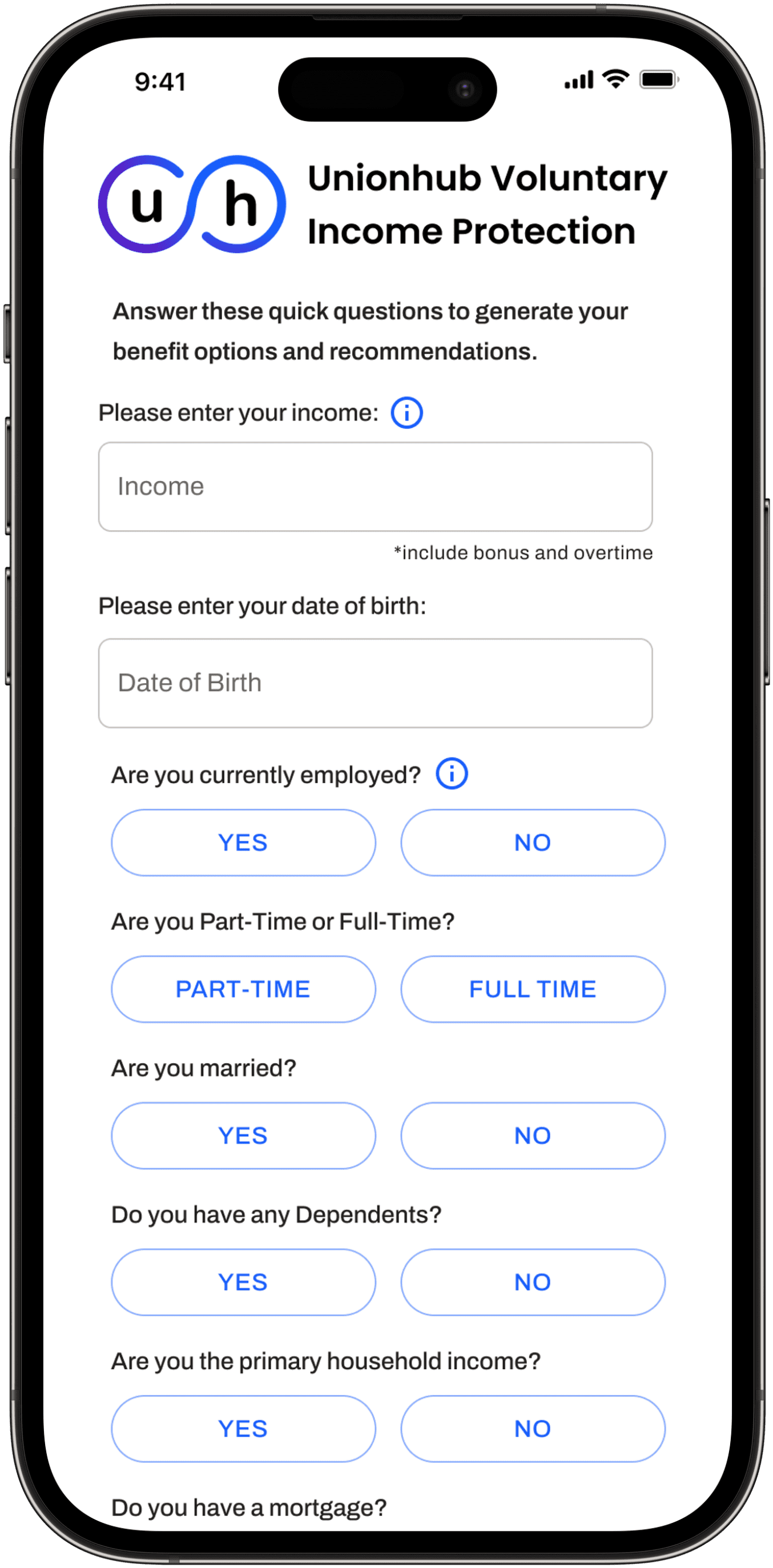 Mobile View Calculator